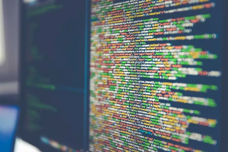 Engineers pairing on a custom software build